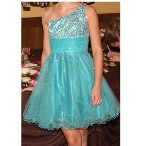 Formal Blue Dance Dress